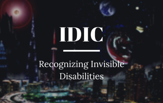 IDIC: Recognizing Invisible Disabilities